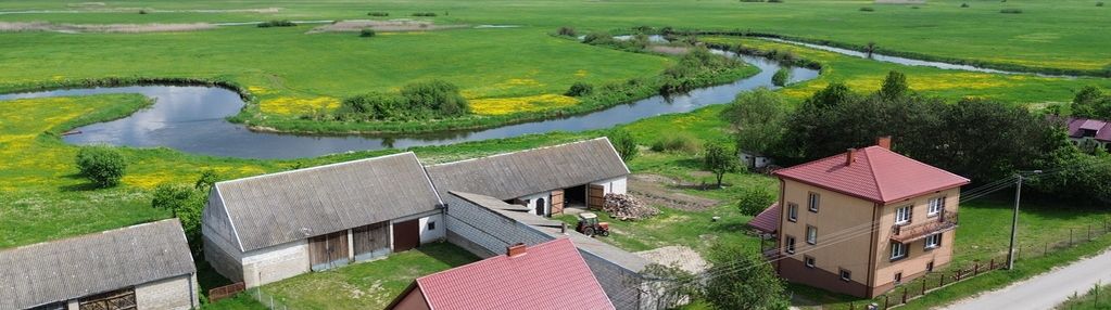 Dom nad biebrzą z ogromną działką