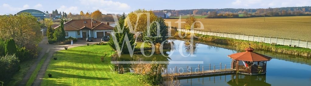 Parterowy dom na kociewskiej wsi, duża działka