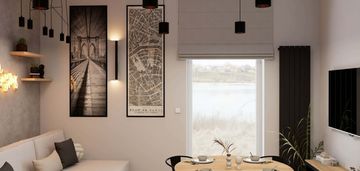 Piękny 2 pokojowy loft w centrum.