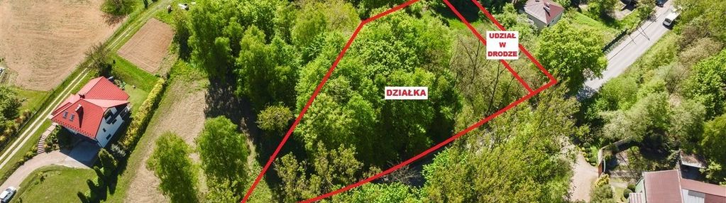 Bolechowice ul. winnica 2300 m2 - działka widokowa