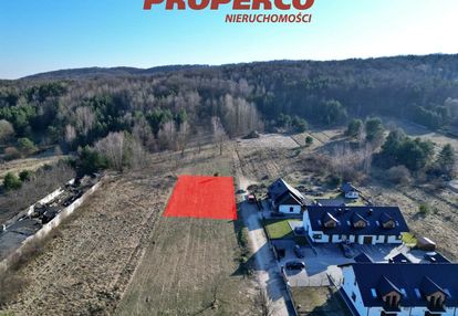 Działka, pow. 1000 m2, zalesie