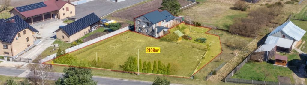 Duzy dom na działce 21a leśna okolica