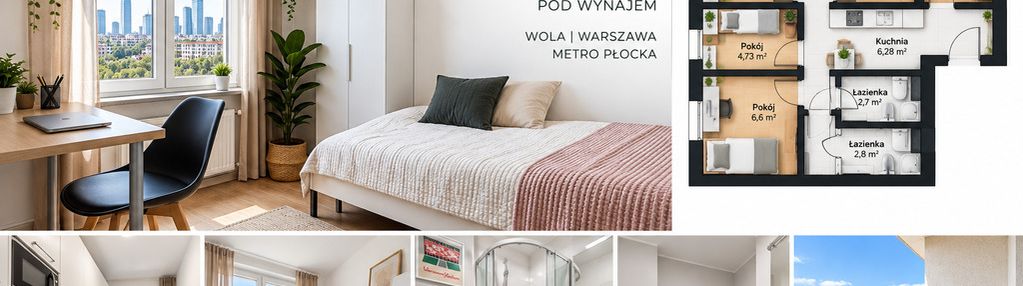 Gotowy biznes najmu | 6 pokoi | 8,7% roi | metro płocka