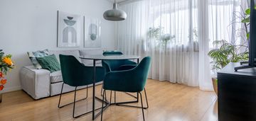 50 metrów od metra trocka | taras | 11. piętro