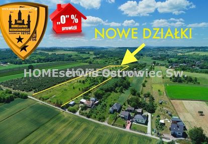 Piękne działki na sprzdaż ul.dąbrówki ostrowiec