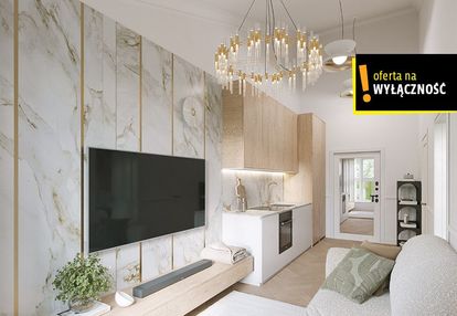 Wyjątkowe 28 m² z wysokim sufitem - centrum