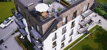 0%, apartament z tarasem na dachu w helu