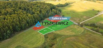 Kompleks 6 działek przy lesie trzepowo