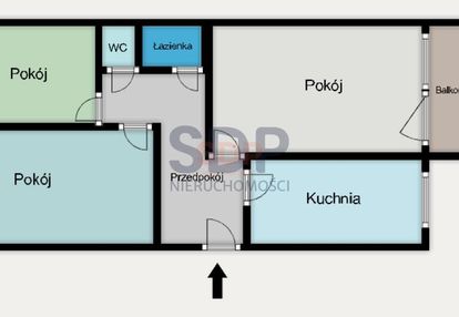 Przestronne 3pokoje z balkonem na zielonym gądowie