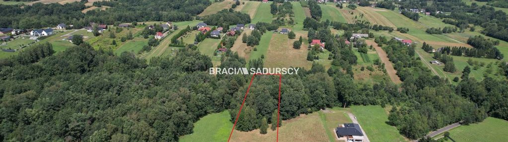 Klimatyczna działka budowlano-leśna w sieprawiu