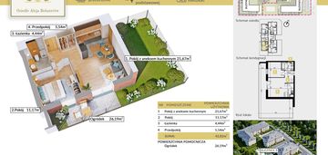 Prestiżowe mieszkanie z ogródkiem – aleja bohaterów