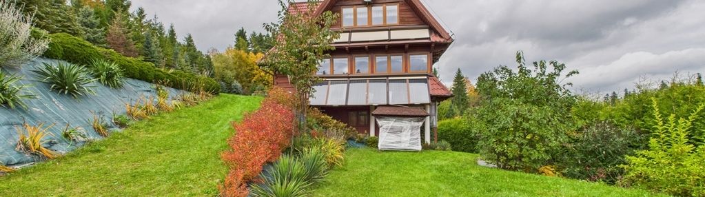 Drewniany dom z widokiem na tatry – dursztyn