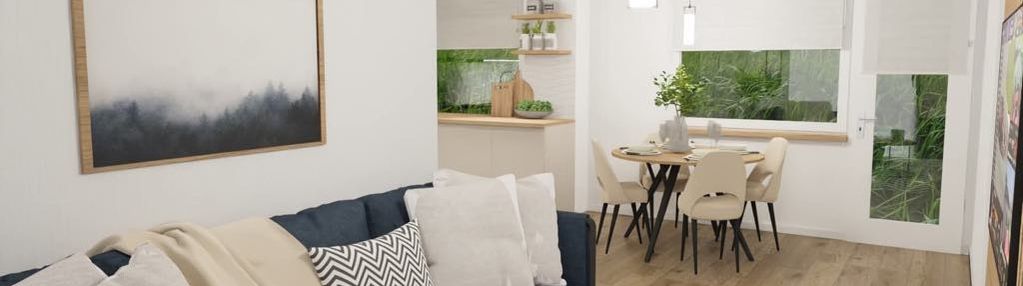 Tysiąclecia - 1 piętro, balkon, 3 pokoje.