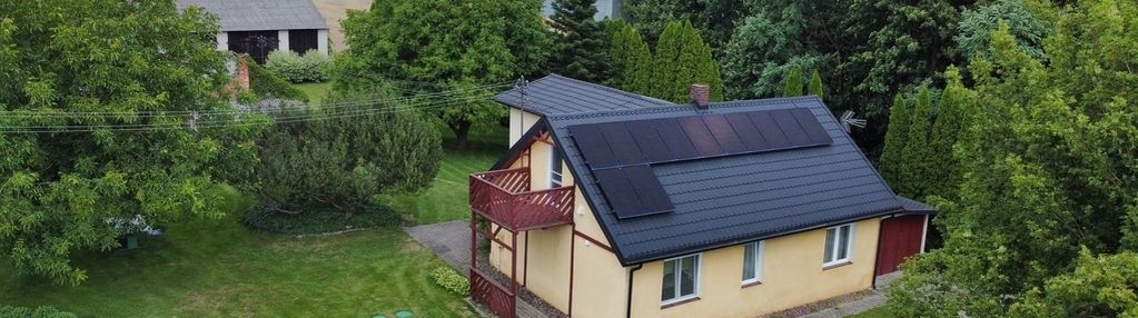 Wiśniew-kolonia dom drewniany z działka 4780m2