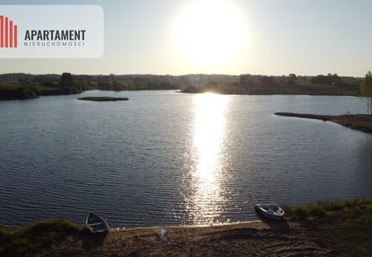 Działki wśród natury las jezioro plaża staw miastk
