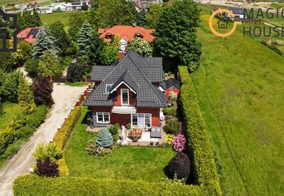 Dom wolnostojący z ogrodem i garażem – chwaszczyno