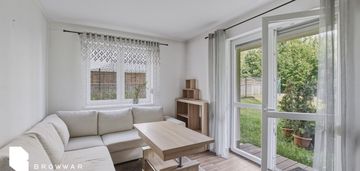 2 pokoje z ogródkiem o pow. 58 m²