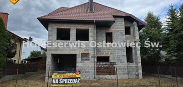 Dom stan surowy 5 pokoi 204 m2 kolonia robotnicza