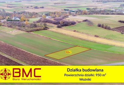 Działka budowlana woźniki 936m2