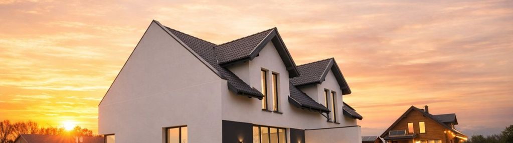 Nowoczesny dom 115 m² w zabudowie bliźniaczej