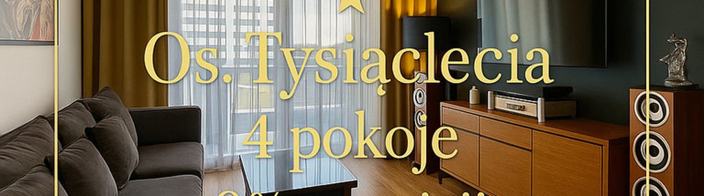 Katowice 4 pokoje z wyposażaniem do zamieszkania