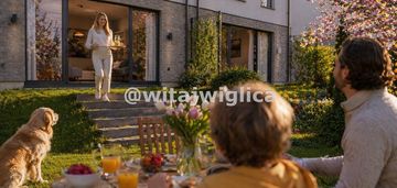 5-pokojowy dom z garażem i dużym ogrodem, nowość