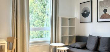 Nowoczesna kawalerka z balkonem |kępa mieszczańska