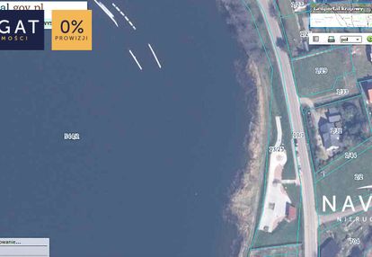 Działka z widokiem na jezioro i plażę