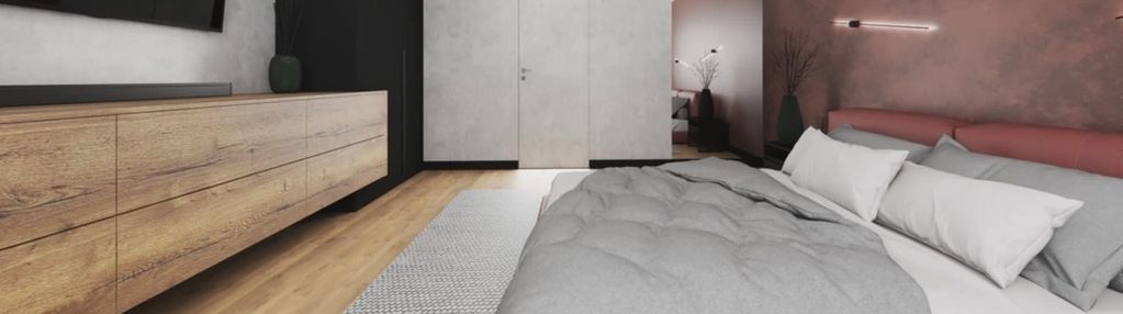 Nowoczesne dwupoziomowe mieszkanie