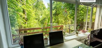 Dom na wrzosach: parter, piętro, strych + piwnica.