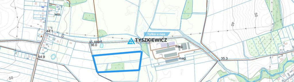 Nieruchomość gruntowa z lasem i własnym źródełkiem