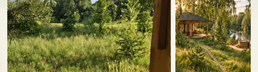 Działka z linią brzegową blisko Warszawy 1h S7