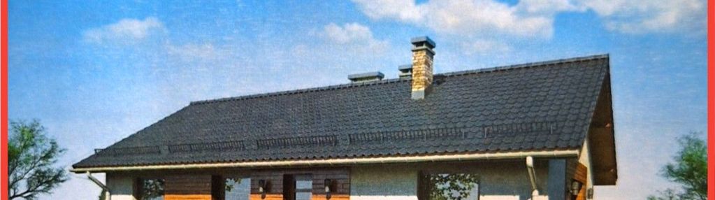 Nowy dom szkieletowy pod nakłem nad notecią