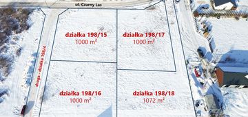 Teren 4072m² kajetany, gm. nadarzyn ul. czarny las