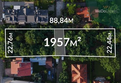 Działka budowlana z mpzp: dom/bliźniak/szeregowiec