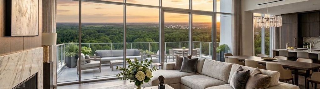 Prestiżowy penthouse | 3 tarasy i balkon | 3 stawy