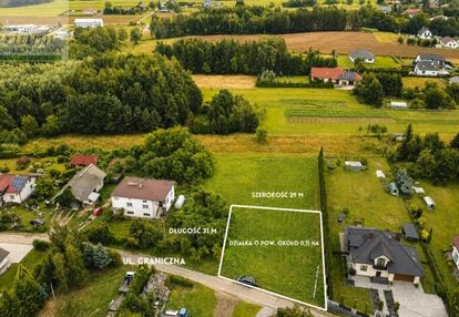 Działka budowlana przy ulicy granicznej
