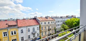 Centrum kielc, duży balkon