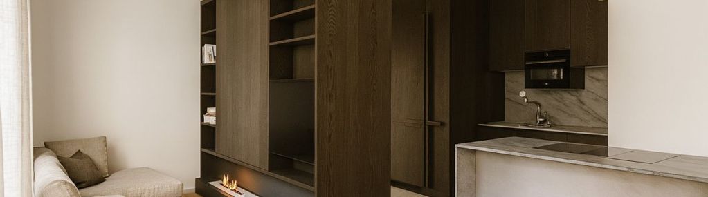 Przestronne mieszkanie z widokiem na zieleń.