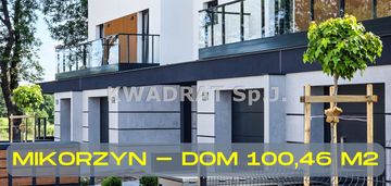 Dom z garażem o pow. 100,46 m2 - mikorzyn