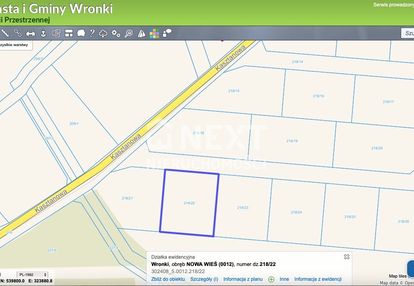 Działka budowlana mpzp 800m2 nowa wieś