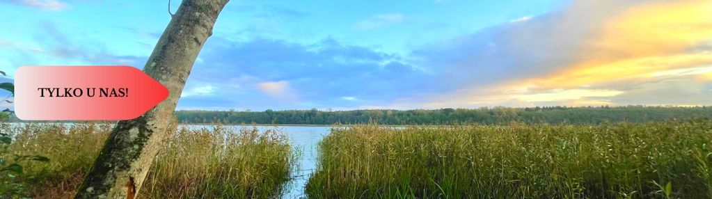 Działka z widokiem na jezioro - rekreacyjna