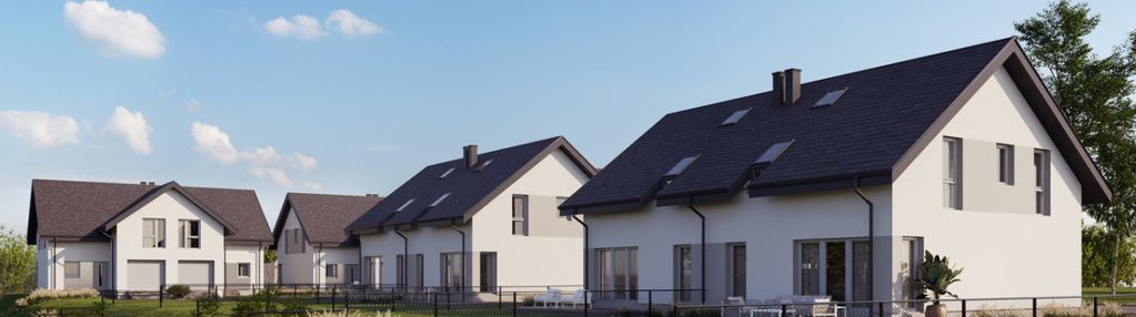 Malowniczo położone domy w zabudowie bliźniaczej!