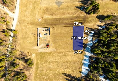 Działka z wz w zaskale