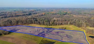 Jędrychówko|5,34 ha|warunki zabudowy|rzeka i las