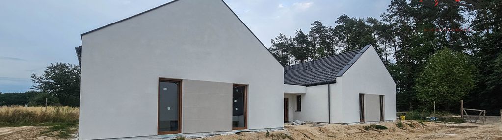 ** parterowy dom przy lesie - prawie gotowy **