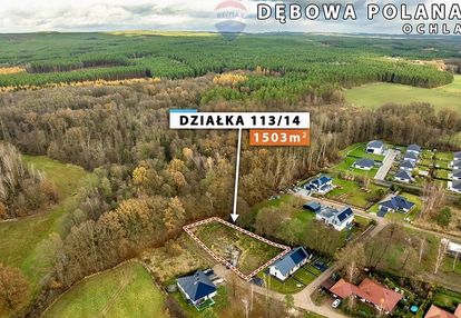 Działka na ekskluzywnym osiedlu dębowa polana!