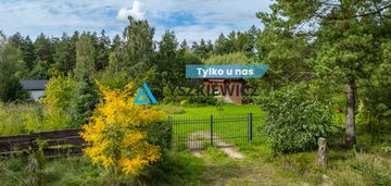 Pięknie położona działka blisko jeziora i lasu!
