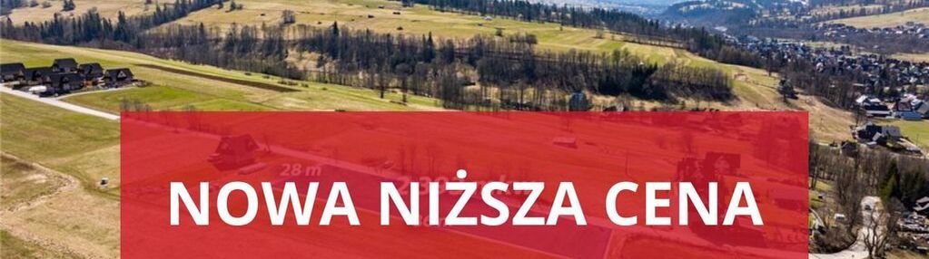 Działka budowlana w białym dunajcu