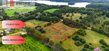 Obniżka ceny! działki blisko jeziora komorze